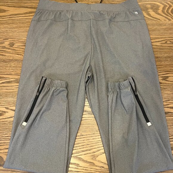 Men's Lightweight Tricot Jogger Pants GREY LARGE - Picture 3 of 4